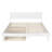 Phoenix Wood Platform Bed with Trundle-891028862-891028860