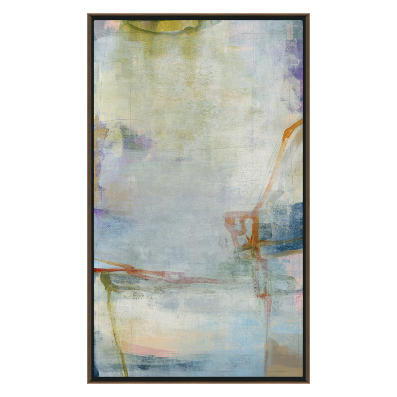 White Bluffs 4 Print by Maeve Harris, Bronze Floater Framed, 40" H x 24" W x 1.88" D