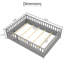 Lit de plancher en bois pour enfants, lattes de soutien-1287177598-1287177594