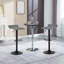 Figgers Upholstered Counter Stool with Metal Frame-2091115964