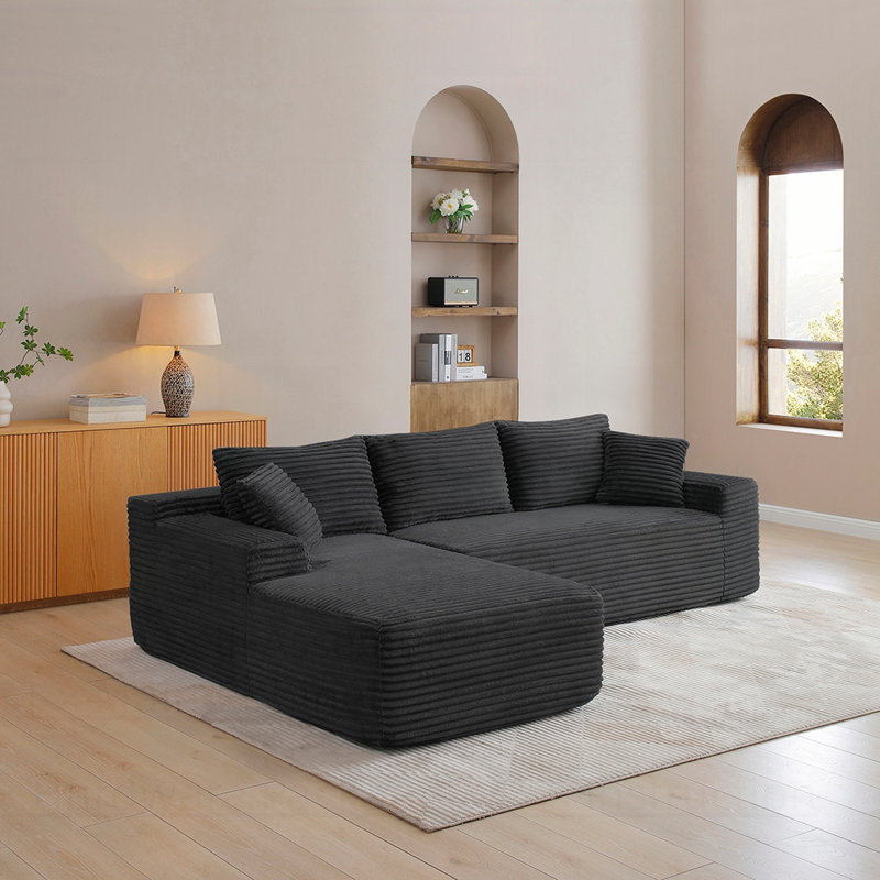 Canapé modulaire modulaire, canapé modulaire Cloud avec assise profonde, canapé en L moderne pour le salon et la chambre à coucher, aucun assemblage requis