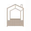 Lit en bois Velvet House