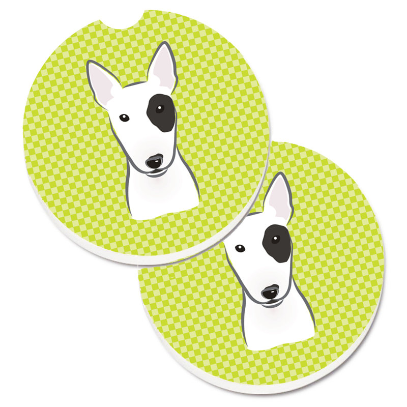 Sous-verre Retriever, Vert lime, Bull-terrier