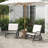 Porch Glider Set Of 2, Metal Frame Swing Glider Chairs With Breathable Mesh Fabric, Curved Armrests And Steel Frame For Garden, Poolside, Backyard, Balcony-629057941