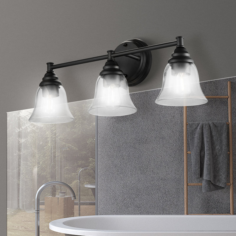 Cordray 3 - Light Vanity Light, Matte Black