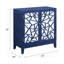 Einstein Blue Finish Console Cabinet