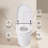 Heated Seat Smart Dual-Flush Toilet without Bidet