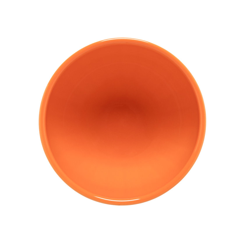 Latte Bowls Latte Bowls, Tangerine Orange