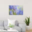 Gentle Bluebell Ladybug Delicate Peaceful Serene Ladybug Flower Nature Wall Art Print by Jacky Parker - Print-1675679622