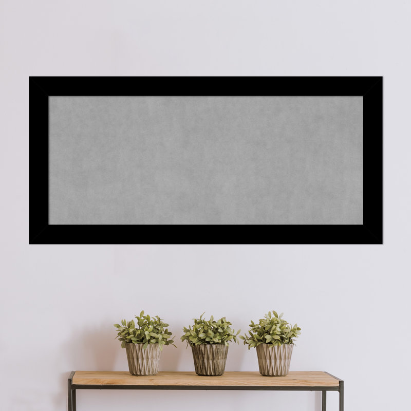 Tableau magnétique magnétique en métal, 25" H x 53" W