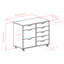 Classeur latéral mobile à 6 tiroirs Amonie-2059061137