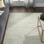 Banerjee Animal Print Cream/Spruce Area Rug-478914437