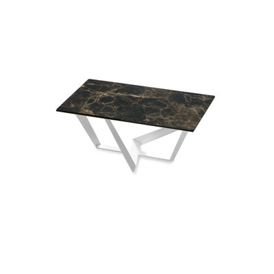 Alicea Cross Legs Coffee Table