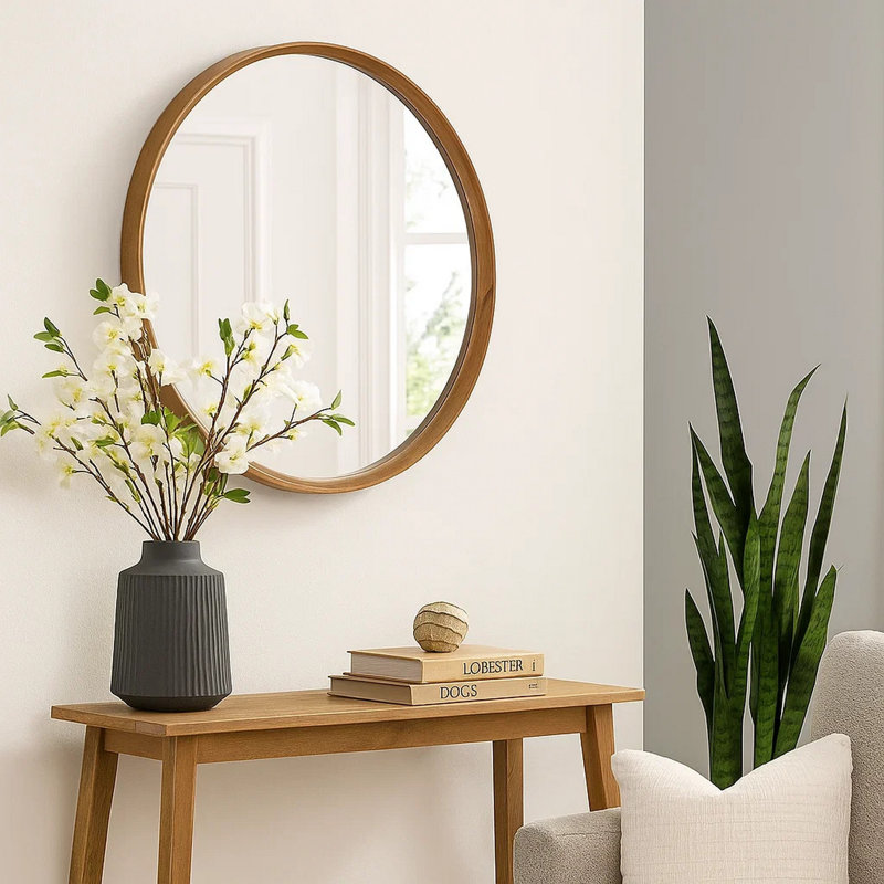 Miroir d'appoint Wayne, 39.5" x 39.5"