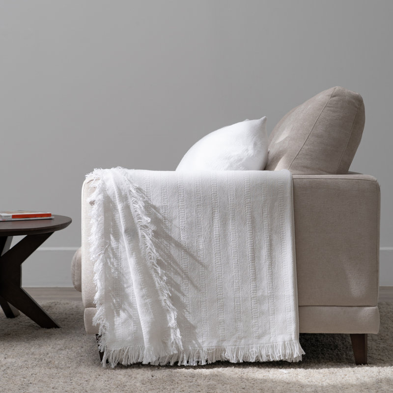 17 Stories Blanket, White