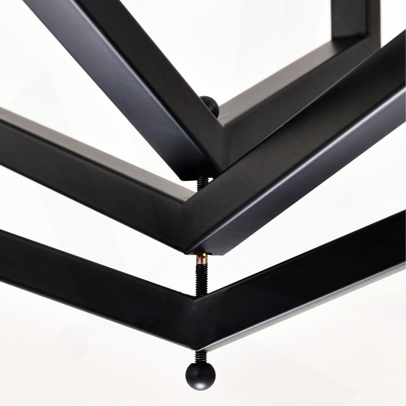 Lustres de cuisine de ferme 12 lumières, Noir mat / argent