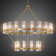 Moeshia 30 - Light 60" Dual Layer LED Wagon Wheel Chandelier