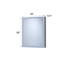 Adjustable Led Mirror Aluminum Stylish Modern Bathroom