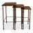 Iron Top Nesting Tables