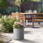 Pot à fleurs en ciment Skogh-702300818-698808878