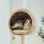 130cm Ezlyn Handwoven Bird Nest Cat Tree