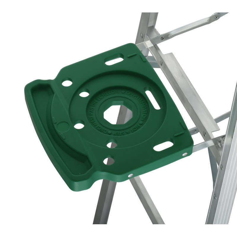 Échelle de louisville, 8 pi, échelle de marche en aluminium, type ii, capacité de charge de 225 lb, as4008
