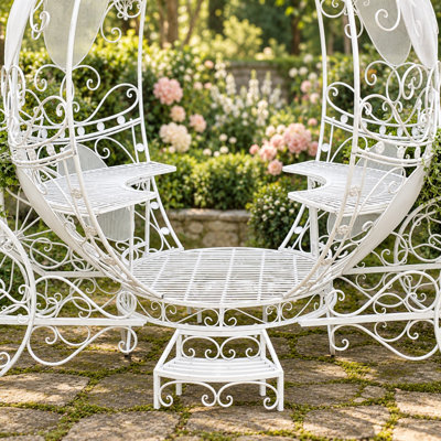 Grand chariot cendrillon rond luciana