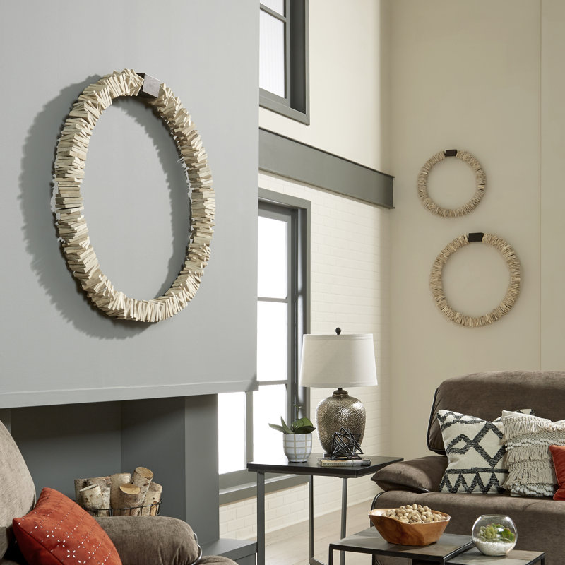 Stacked Wall Décor, 30" H x 30" W x 4" D