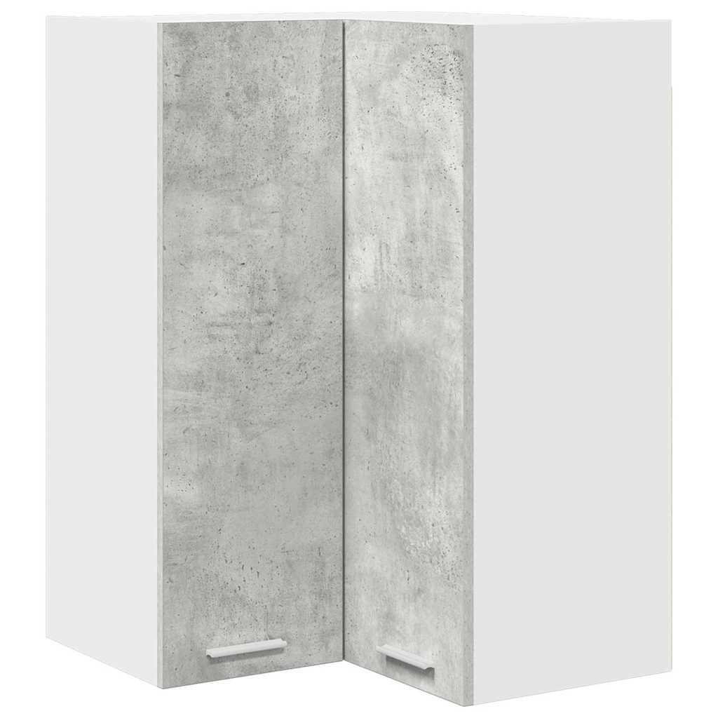 Vidaxl Hanging Cabinet Riga Sonoma Oak And White 57 X 57 X 80 Cm