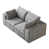 Tissu gris