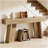 Country-Style Entryway Table with Extra-Long Design and Robust Build for Versatile Home Use