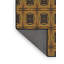 Tapis brun/vert tissé à la machine-1777439503