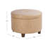 Repose-pieds en similicuir Channell-606714882