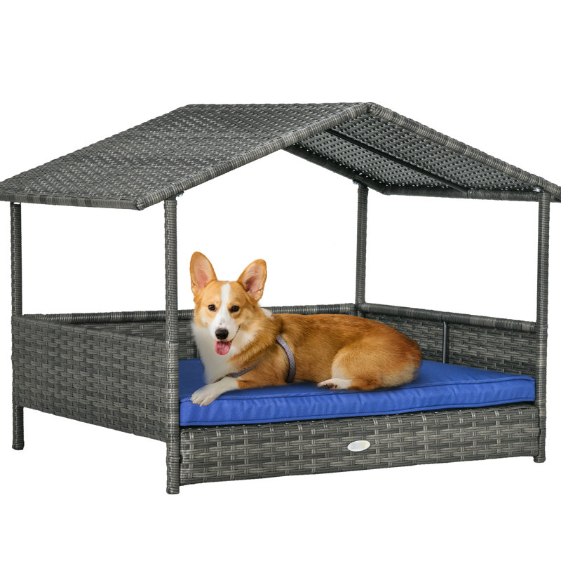 Niche pour chien Blue Canopy