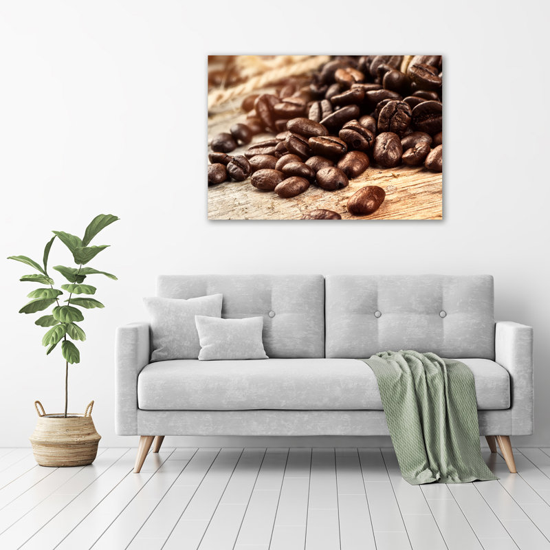 Coffee Beans - Wrapped Canvas Print