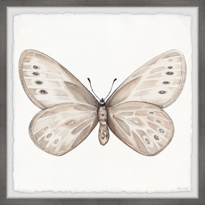 White Streaks - Single Picture Frame Painting