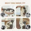 223.52cm H Cat Tree