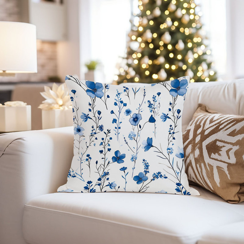 Floral Pillow Cover