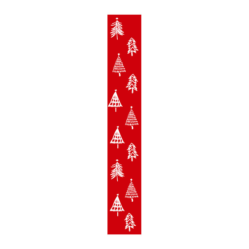 Abri de jardin rouge Christmas Tree Farm 47 po x 7,25 po, 47 po x 07 po