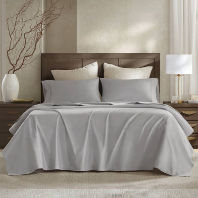 4 Pieces Sateen Sheet Set