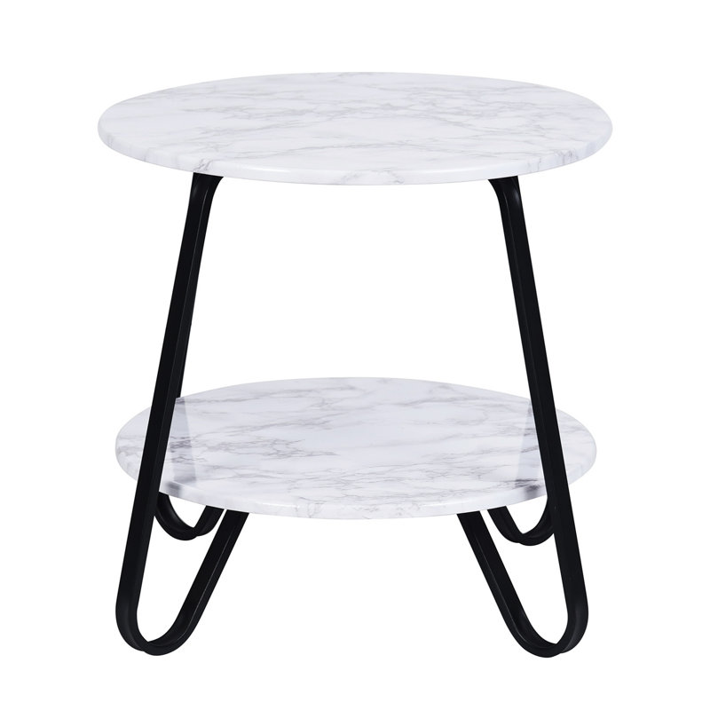 Table de bout avec rangement Earline