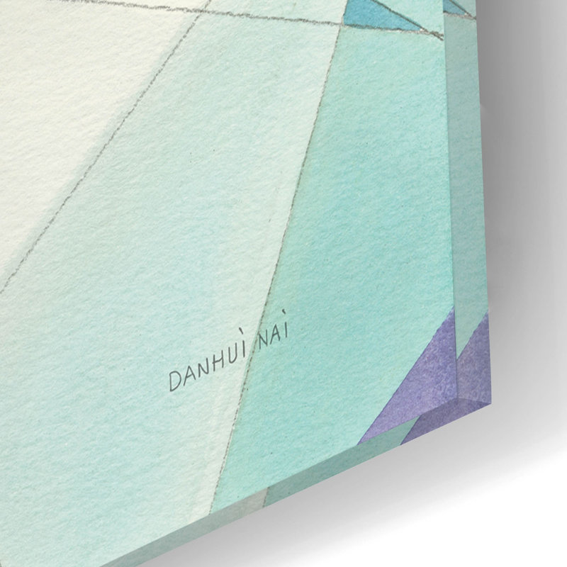  «Prism 2» par Danhui Nai, art mural en verre acrylique, 16 po x 24 po, H 16 po x l 12 po x P 0,13 po