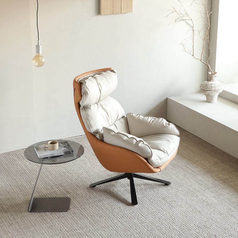 Jerimyah Upholstered Swivel Accent Chair