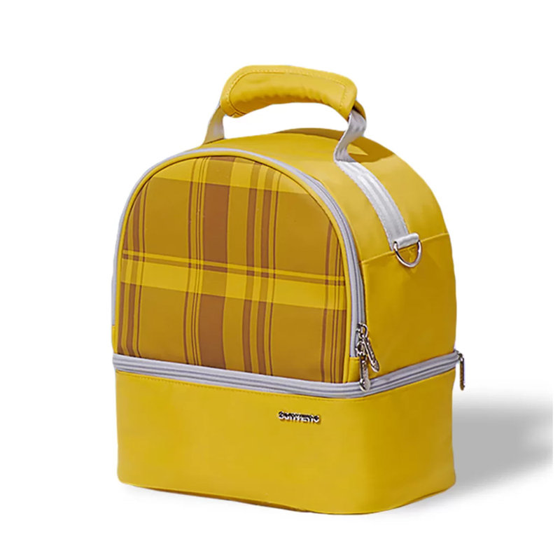 Sac isotherme à deux niveaux, jaune, Jaune