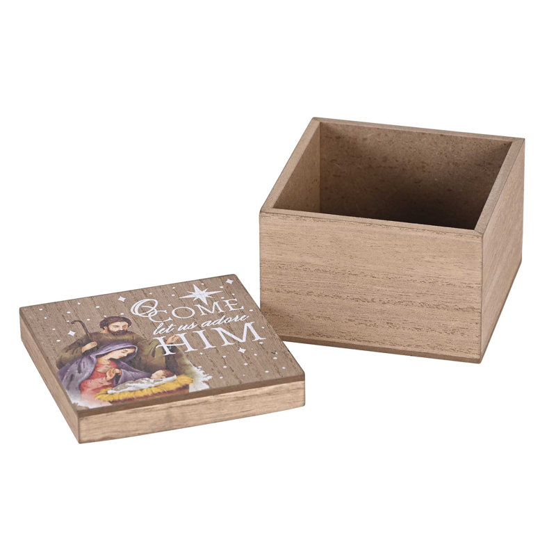 Jodyann Manufactured Wood Memory Box