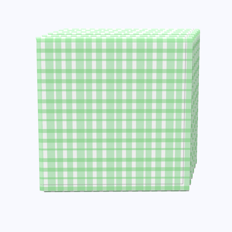 100% Cotton Checkered Square Napkin
