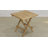19.56 in Waterproof Teak Folding Side Table