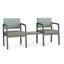 Structure en tandem 2 places avec table centrale Lenox-903847286-923505943-923505935