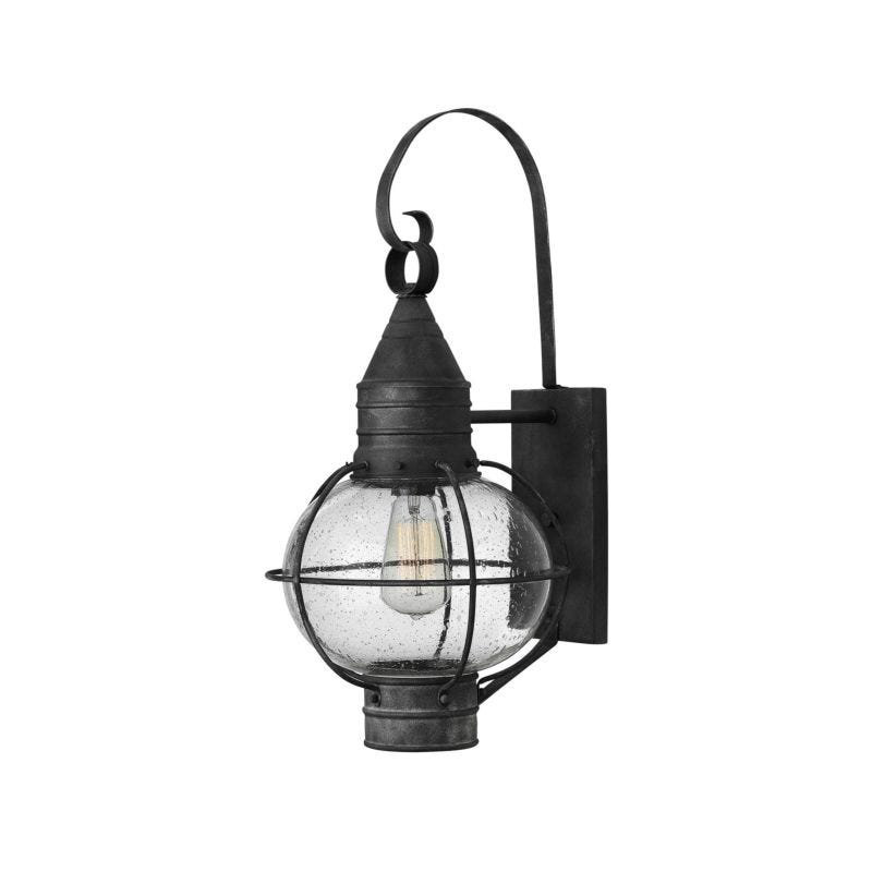 Jolie 1-Light Outdoor Wall Lantern, 26.75" H x 13.5" W, 100W Medium