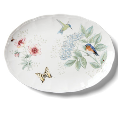 Butterfly Meadow Flutter Oval Platter